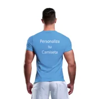 Camiseta Azul Celeste Transpirable | Secado Rápido