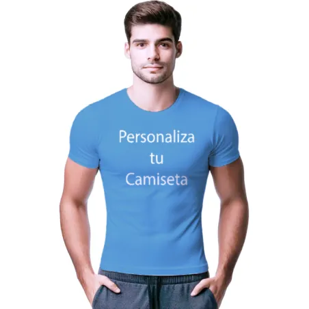 Camiseta Azul Celeste Transpirable | Secado Rápido