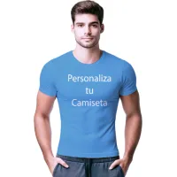 Camiseta Azul Celeste Transpirable | Secado Rápido
