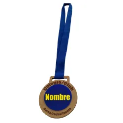 Medallas Reconocimiento|Colegio,Club,Graduación|Madera/Metacrilato