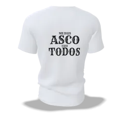 Camiseta Provocadora "Me Dais Asco casi Todos" - Estilo Único