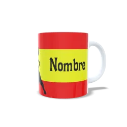 Taza Personalizada Toro & Bandera España | Regalo Original