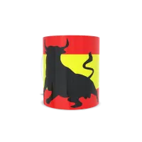 Taza Personalizada Toro & Bandera España | Regalo Original