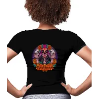 Camiseta "Espíritu Catrina Vibrante" | Arte y Color