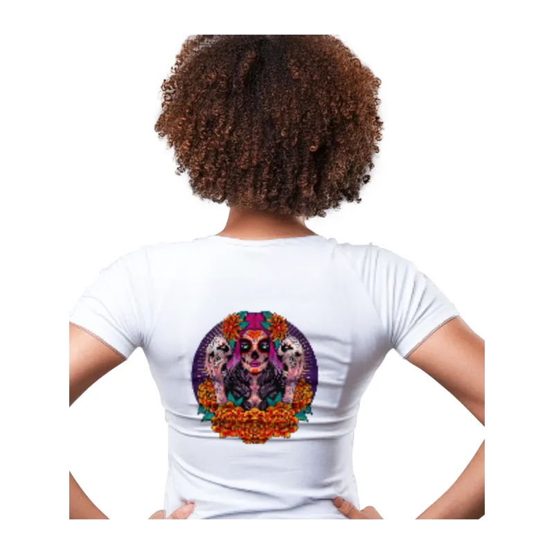 Camiseta "Espíritu Catrina Vibrante" | Arte y Color