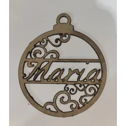 Adorno de Navidad con Nombre