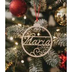 Adorno de Navidad con Nombre