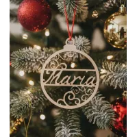 Adorno de Navidad con Nombre