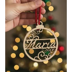 Adorno de Navidad con Nombre