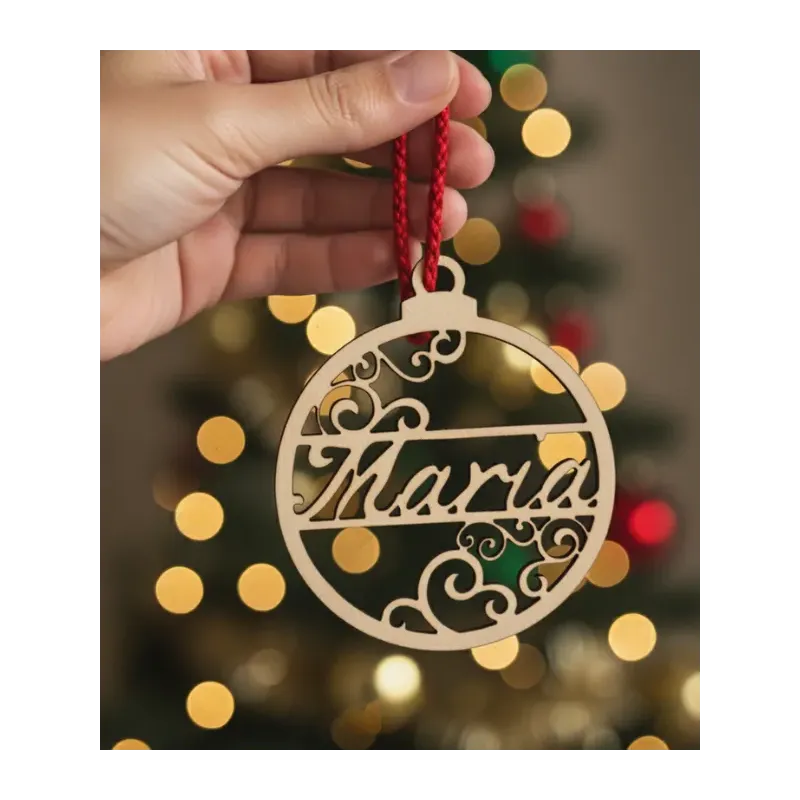 Adorno de Navidad con Nombre