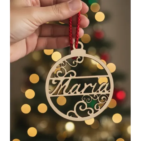 Adorno de Navidad con Nombre