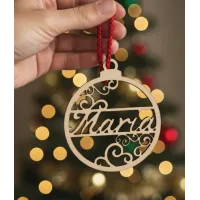 Adorno de Navidad con Nombre