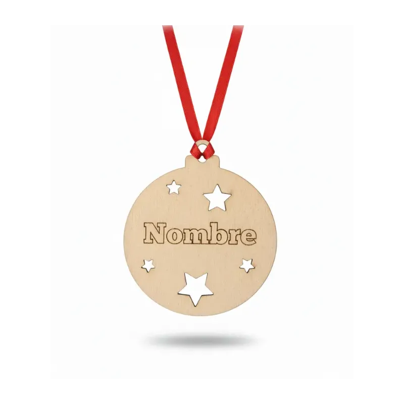 Adorno de Navidad Estrellas y Nombre