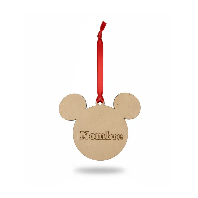 Adorno Navidad Madera Nombre