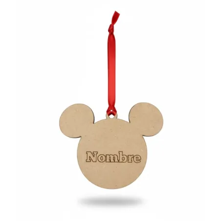 Adorno Navidad Madera Nombre