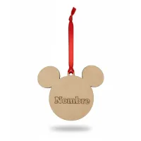 Adorno Navidad Madera Nombre