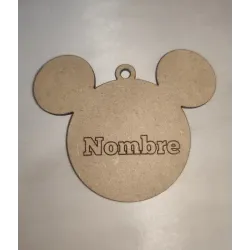 Adorno Navidad Madera Nombre