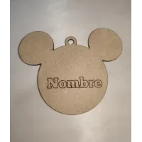 Adorno Navidad Madera Nombre