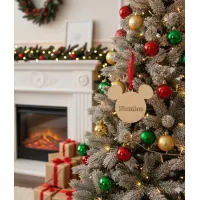 Adorno Navidad Madera Nombre