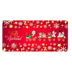 Taza Diseño Tren Navideño y Feliz Navidad