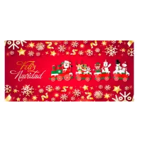 Taza Diseño Tren Navideño y Feliz Navidad