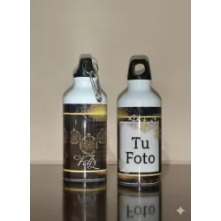 Botella Navidad con Foto 400 ml