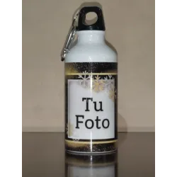 Botella Navidad con Foto 400 ml