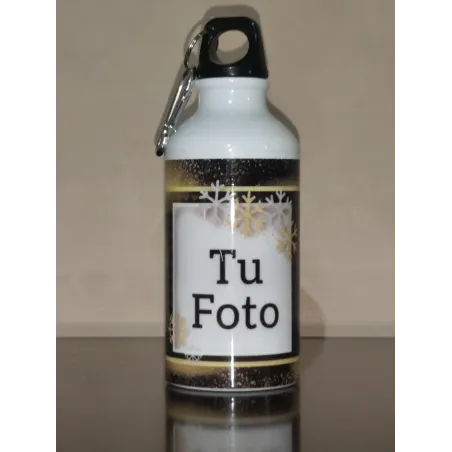 Botella Navidad con Foto 400 ml