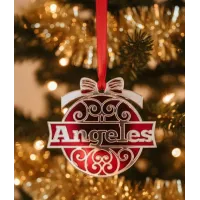 Adorno Navidad Personalizado con Nombre