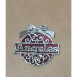 Adorno Navidad Personalizado con Nombre