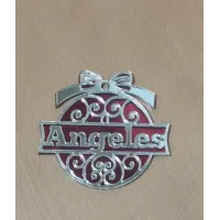 Adorno Navidad Personalizado con Nombre