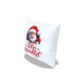 Cojín Navideño Papá Noel 3D