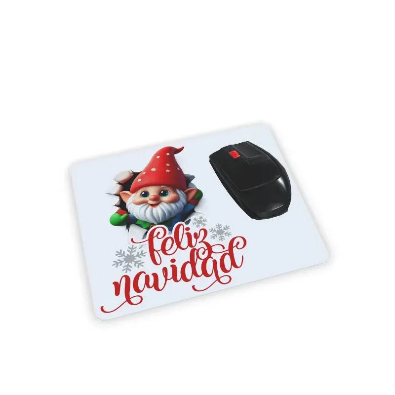 Alfombrilla Ratón Navidad Gnomo 3D