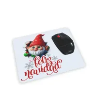 Alfombrilla Ratón Navidad Gnomo 3D