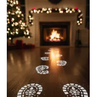 Plantillas Huellas Reyes Magos Madera