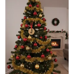 Adorno Redondo Personalizado Madera