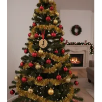 Adorno Redondo Personalizado Madera