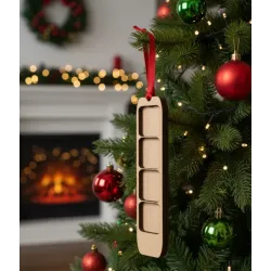 Marco Adorno Madera 4 Fotos Navidad