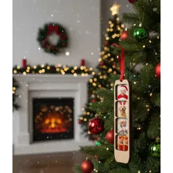 Marco Adorno Madera 4 Fotos Navidad