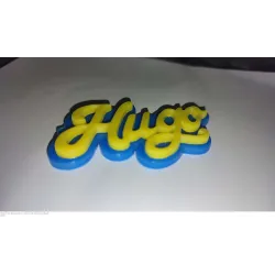Marcasitios Metacrilato Personalizados - Nombre en Relieve
