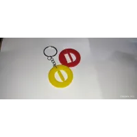 Marcasitios Redondos Metacrilato - Inicial Personalizada