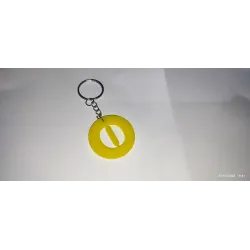 Llavero Metacrilato Redondo - Inicial Personalizada