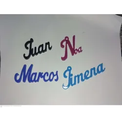 Llavero Metacrilato Personalizado - Tu Nombre