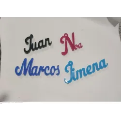 Llavero Metacrilato Personalizado - Tu Nombre