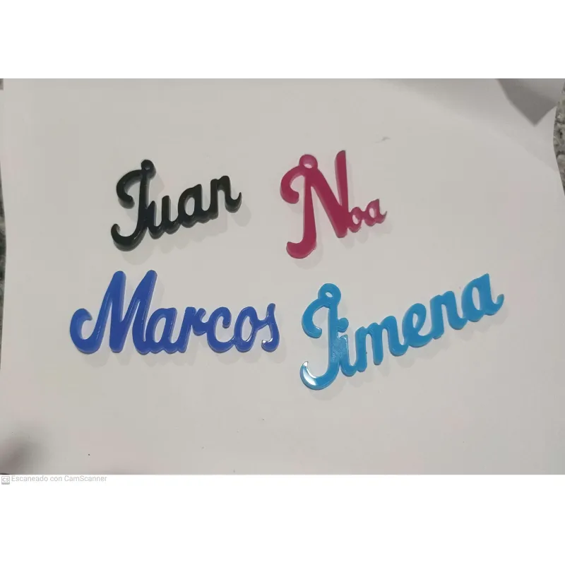 Llavero Metacrilato Personalizado - Tu Nombre