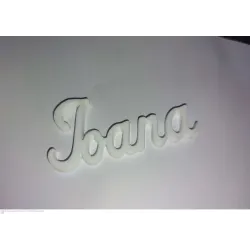 Nombres Metacrilato Personalizados - Decoración y Eventos