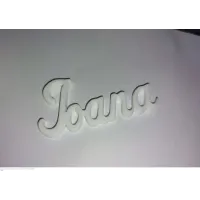 Nombres Metacrilato Personalizados - Decoración y Eventos