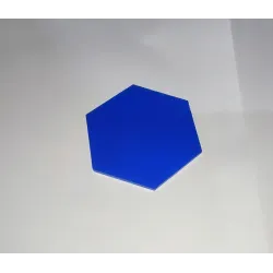 Marcasitios Hexagonales Metacrilato Personalizados