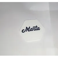 Marcasitios Hexagonales Metacrilato Personalizados