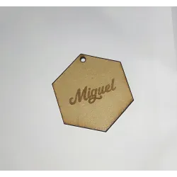 Marcasitios Hexagonales Metacrilato Personalizados